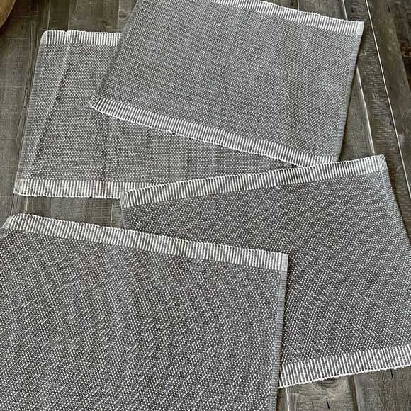Boho Gray Placemats 4-pc Set - Picture 1 of 2